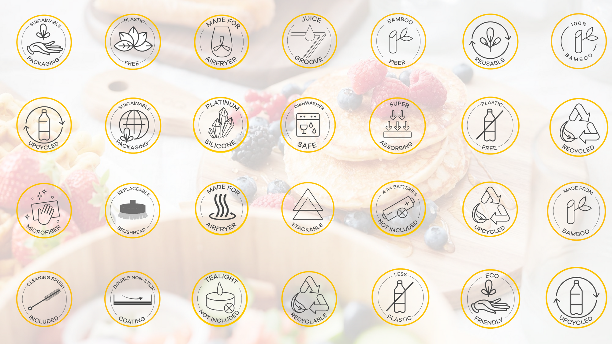 Discover our USP icons: what they mean for you and the planet