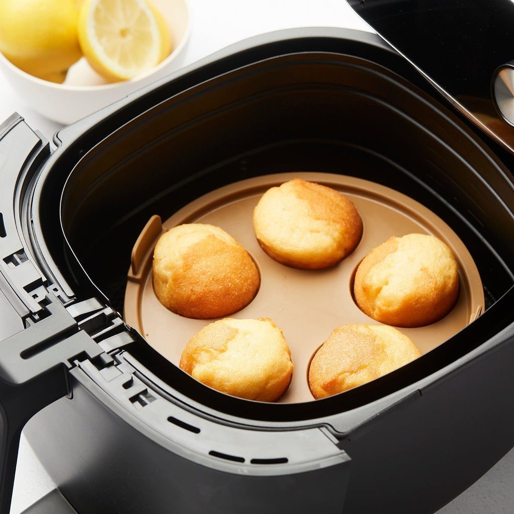 Airfryer vanilla muffins