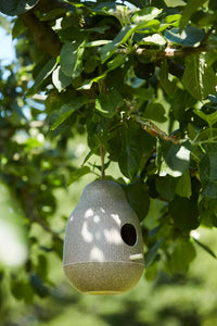 Nichoir en fibre de bambou naturel