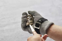 Set de 2 pièces couteau et protège-main pour huîtres