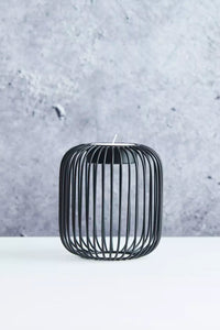 Wire tealight holder black ø 13cm