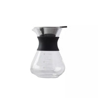 Giet over koffiezetapparaat zwart 600ml