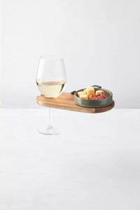 Sharing acacia appetiser serving tray 22x11x2cm FSC®