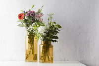 Vase yellow Ø 13cm H 20cm