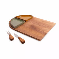 Sharing 5-piece cheeseset in acacia 38x30cm FSC 100%