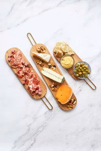 Acacia wood serving board 60cm