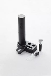 4-piece wine set black