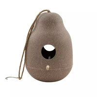 Nichoir en fibre de bambou naturel