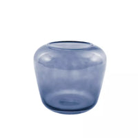 Vase bleu Ø 20cm H 18cm