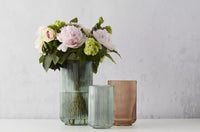 Vase vert Ø 10.5cm H 17.5cm