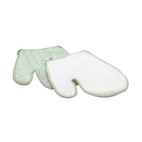 Gant en fibre de bambou vert 20x23cm