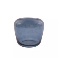 Vase bleu Ø 20cm H 18cm
