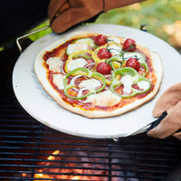 Pierre à pizza avec support ø 34cm