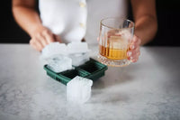 Ice mold spike cube Forest Green