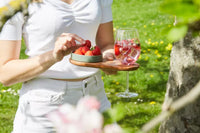 Sharing acacia appetiser serving tray 22x11x2cm FSC®