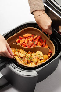 Foldable airfryer basket Cumin 20x20x9cm