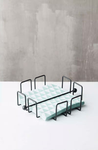 Wire servettenhouder zwart