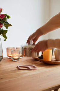 3D panonderzetter halve cilinder oud roze