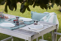 Placemat uit 100% gerecycleerd katoen muntgroen