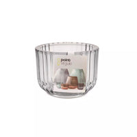 Tealight holder blue ø 10.5cm H 7.7cm