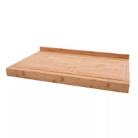 Bamboo over the sink board with groove 40x30x6.8cm FSC®
