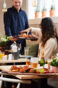 Walnut wood serving board 37x16.5cm FSC®