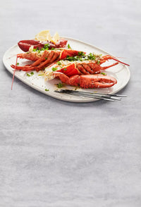 Set van 4 kreeftenvorkjes  zwart