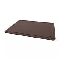 Snijplank uit houtvezel met sapgeul zwart 44x32.5cm FSC®