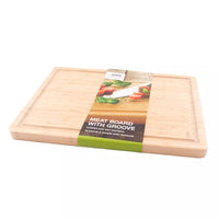Bamboo meatboard with groove 51x35.5x3cm FSC®