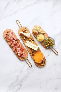 Planche en bois d'acacia 50cm FSC®