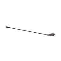Cuillère à cocktail noir métallique