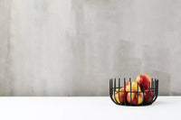 Wire basket black Ø 20cm