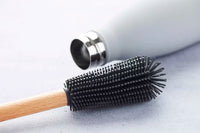 Brosse de nettoyage en hêtre pour bouteilles