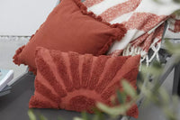 Sierkussen uit 100% gerecycleerd katoen Zon