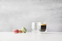 Set de 2 verres double paroi 80ml