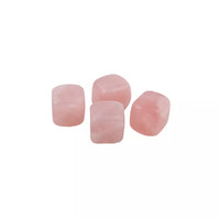 Set de 4 glaçons réutilisables en jade rose avec pochette