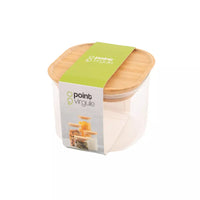 Storage jar with bamboo lid 600ml