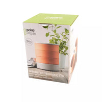 Terracotta kiemtoren met 4 schalen