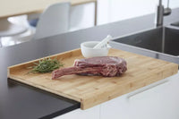 Bamboo over the sink board with groove 60x40x4cm FSC®