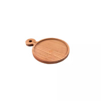 Planche à hamburger en acacia rond ø 20cm FSC®