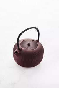 Theepot uit gietijzer 1L Vintage Maroon