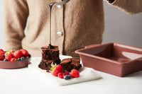 Taartvorm Vintage Maroon 20x20x6cm