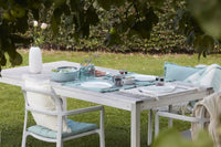 100% recycled cotton placemat white