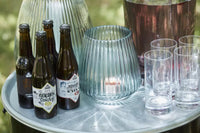 Vase green ø 17.7cm H 18cm