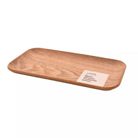 Rectangular serving tray colour of wood 22x12cm
