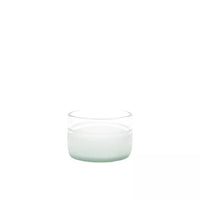 Set de 4 bols en verre upcyclé transparent 100ml
