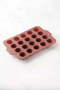 Moule pour 20 cannelés Vintage Maroon