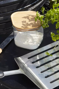 Storage jar with bamboo lid 600ml