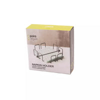 Wire servettenhouder zwart