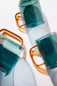 Tasse vert/ambre 250ml